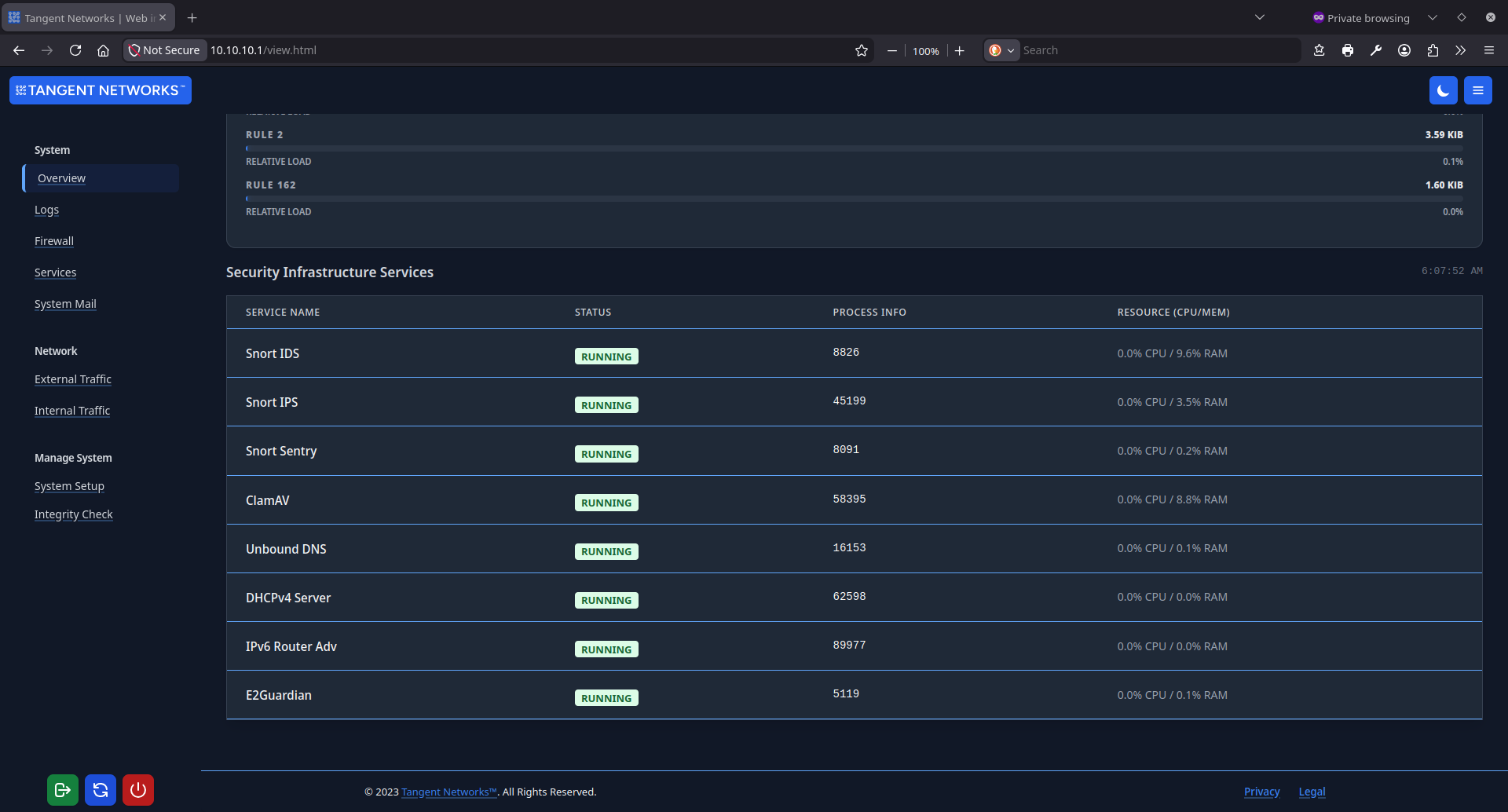 Security Infrastructure Services